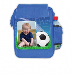 תיק גן כחול - כדורגל